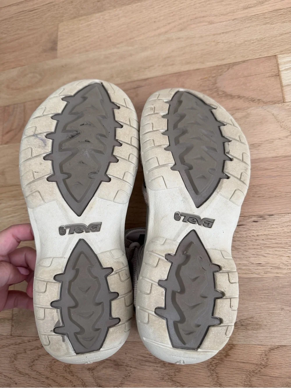 Teva Tirra Sandals Rose Gold Size 6